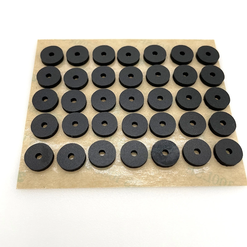 Pulom Adhesive Shock Absorbed Anti Vibration EPDM NBR SBR Nr Pad cao su silicone 3