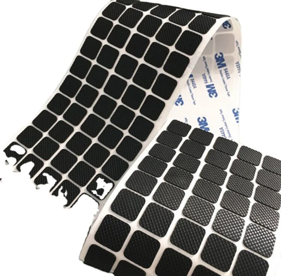 Pulom Adhesive Shock Absorbed Anti Vibration EPDM NBR SBR Nr Pad cao su silicone 4